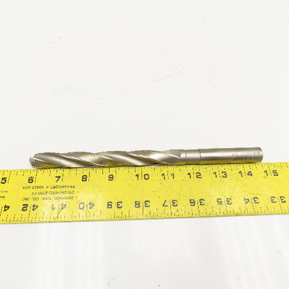 39/64" Coolant Thru 2 Flute Spiral Drill Bit 9" OAL