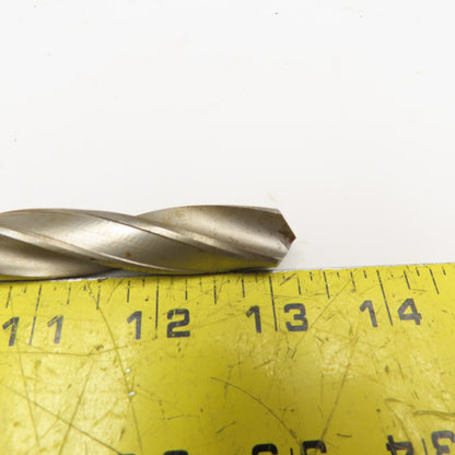 39/64" Coolant Thru 2 Flute Spiral Drill Bit 9" OAL