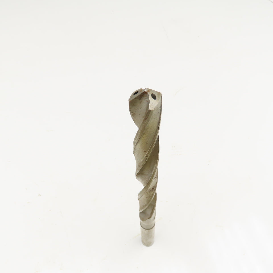 39/64" Coolant Thru 2 Flute Spiral Drill Bit 9" OAL