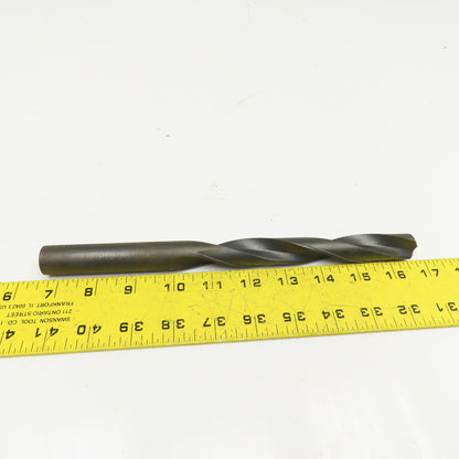 Precision Twist Drill 25/32" Coolant Thru 2 Flute Spiral Drill Bit 10-1/4" OAL
