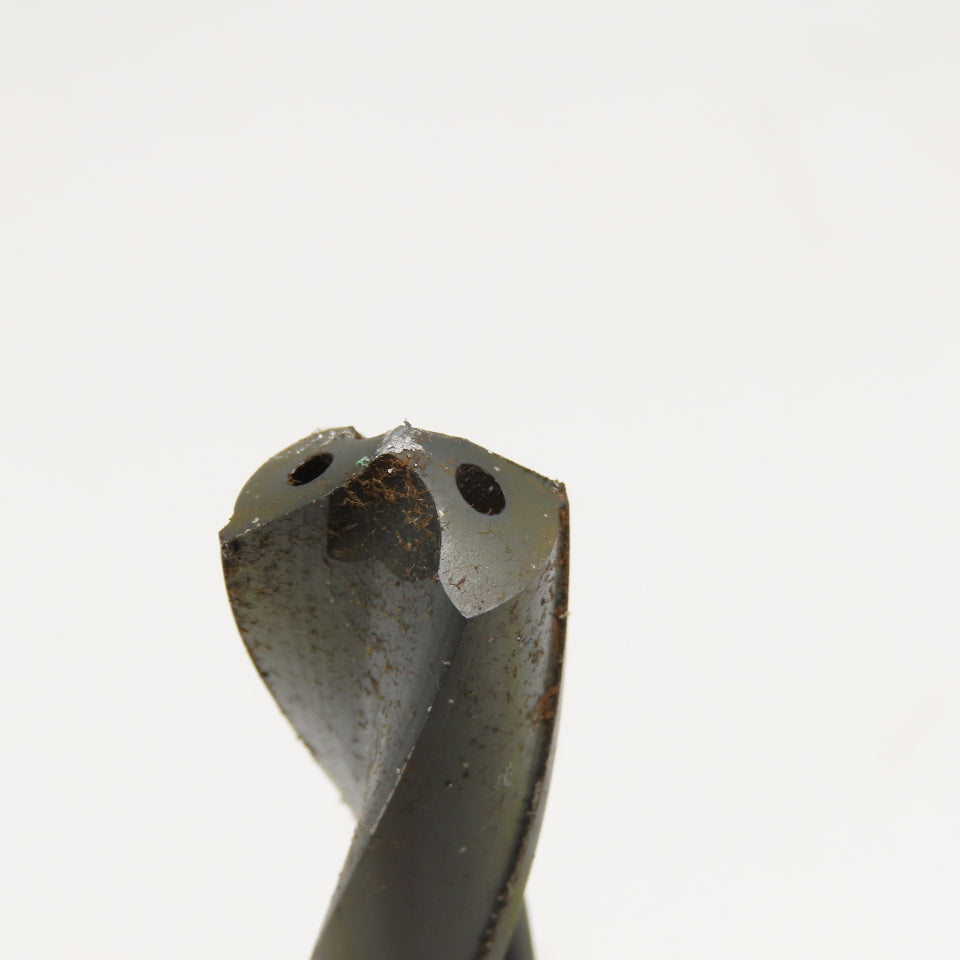 Precision Twist Drill 25/32" Coolant Thru 2 Flute Spiral Drill Bit 10-1/4" OAL
