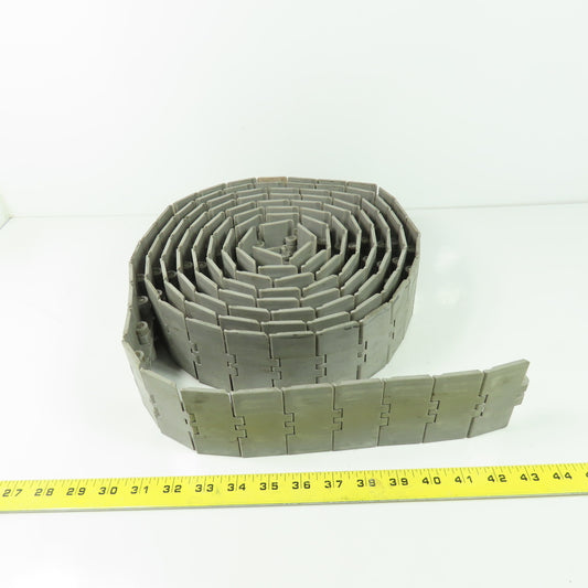 Rexnord 820 3-1/4" Wide Table Top Conveyor Chain 16' Long