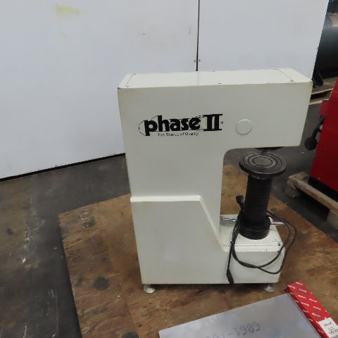 Phase II 900-355 Bench Top Brinell Hardness Tester 120V Single Phase 8-650HBW