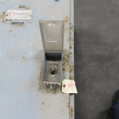 Zenith ZTS22E 225A Automatic Transfer Switch For Emergency/Standby 277/480V 3PH
