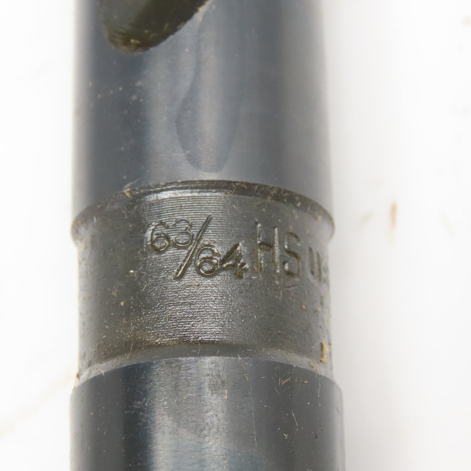 Michigan Drill 63/64" Coolant Thru 2 Flute Spiral Drill Bit 11" OAL