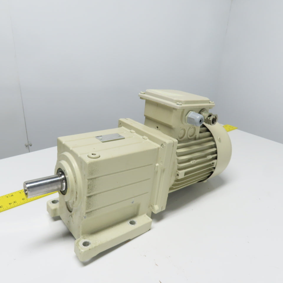 Lenze GST05-2M VRB 080C32 1:32.267 Inline Ratio Gear Motor 1.35KW 3Ph 230-480V
