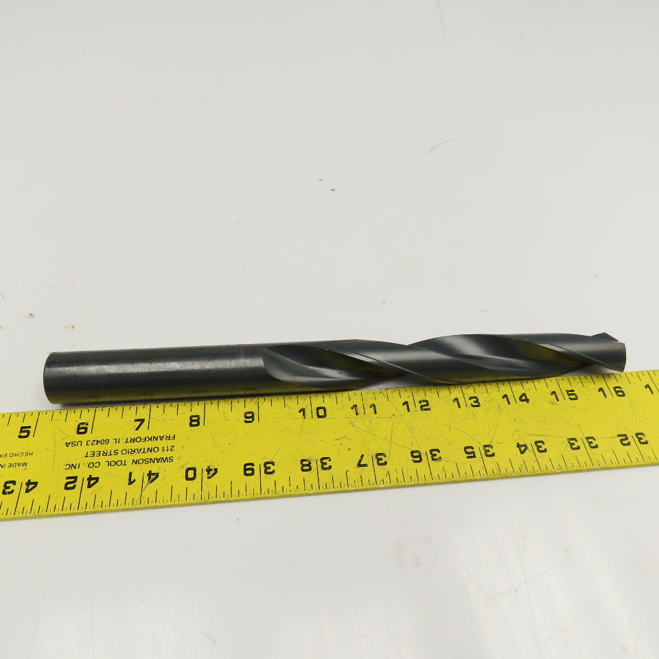 Precision Twist Drill 31/32" Coolant Thru 2 Flute Spiral Drill Bit 12" OAL