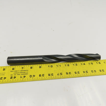 Precision Twist Drill 31/32" Coolant Thru 2 Flute Spiral Drill Bit 12" OAL