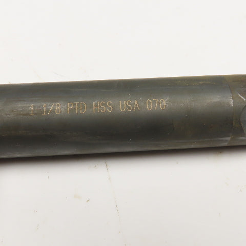 Precision Twist Drill 1-1/8" Coolant Thru 2 Flute Spiral Drill Bit 12" OAL