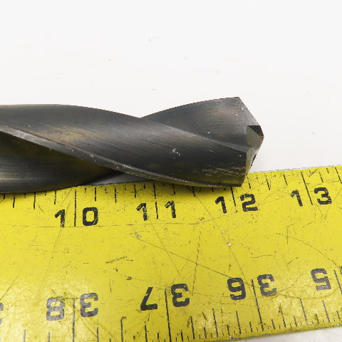 Precision Twist Drill 1-1/8" Coolant Thru 2 Flute Spiral Drill Bit 12" OAL