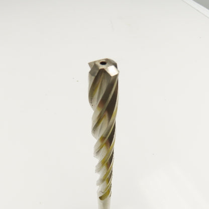 Precision Twist Drill 15/32" Straight Shank Core Drill 4 Flute Twist 7-1/2" OAL