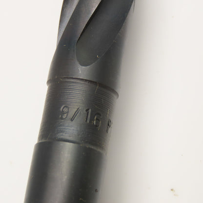 Precision Twist Drill 9/16" Straight Shank Core Drill 4 Flute Twist 8" OAL