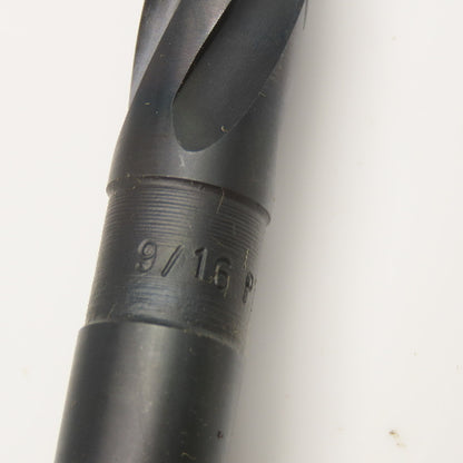 Precision Twist Drill 9/16" Straight Shank Core Drill 4 Flute Twist 8" OAL