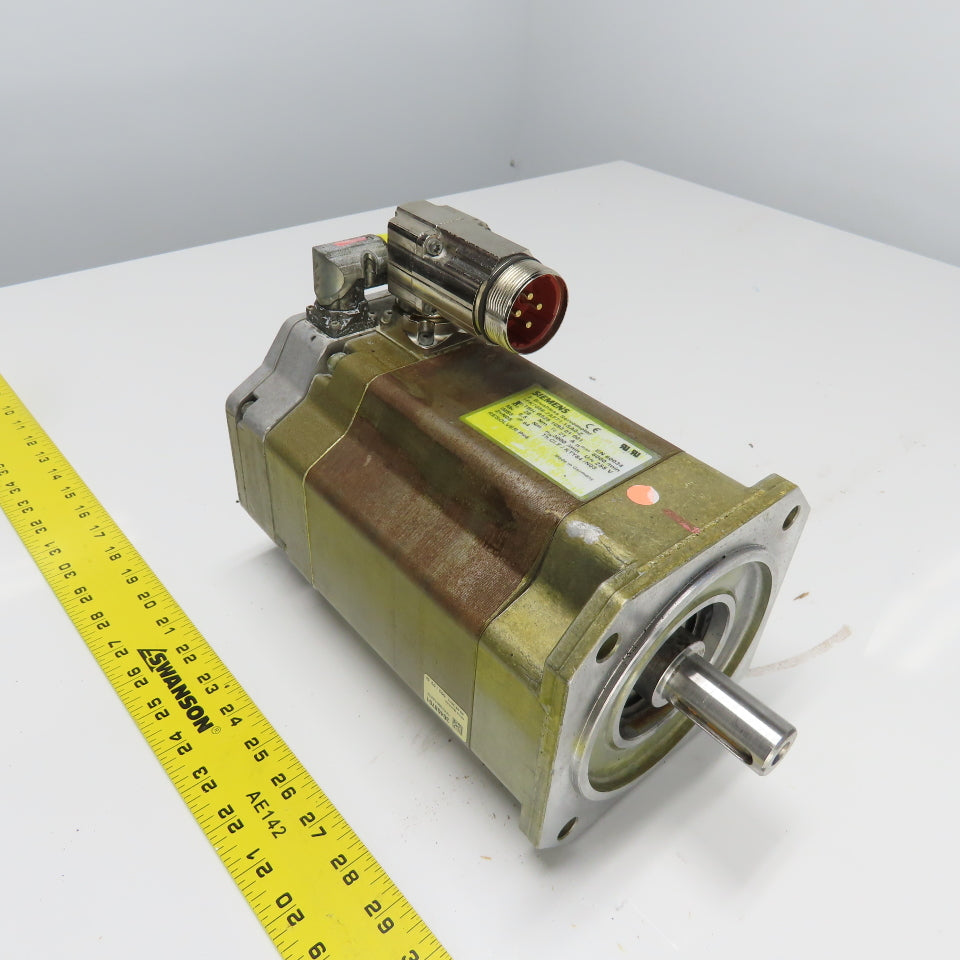 Siemens 1FK7086-7AF71-1SA0-Z 3Ph Brushless Servo Motor 28Nm 6000RPM 255V