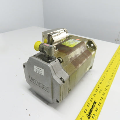 Siemens 1FK7086-7AF71-1SA0-Z 3Ph Brushless Servo Motor 28Nm 6000RPM 255V