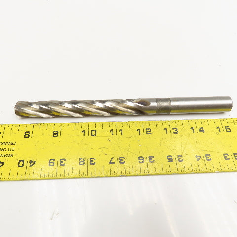 Precision Twist Drill 5/8" Straight Shank Core Drill 4 Flute Twist 8" OAL