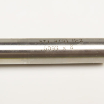 Ferguson .6093 Straight Shank Core Drill 4 Flute Twist 8" OAL