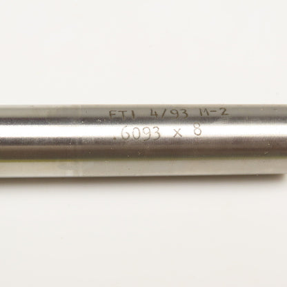Ferguson .6093 Straight Shank Core Drill 4 Flute Twist 8" OAL
