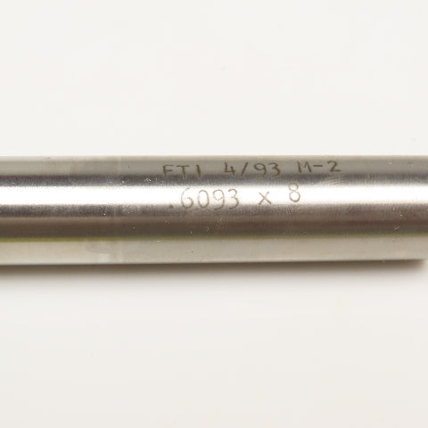 Ferguson .6093 Straight Shank Core Drill 4 Flute Twist 8" OAL