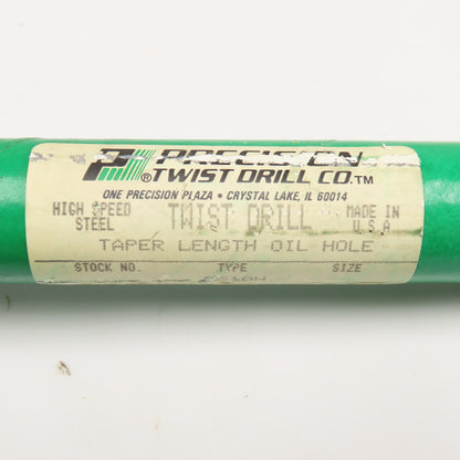 Precision Twist Drill 31/32 Coolant Thru 2 Flute Twist Drill 11" OAL