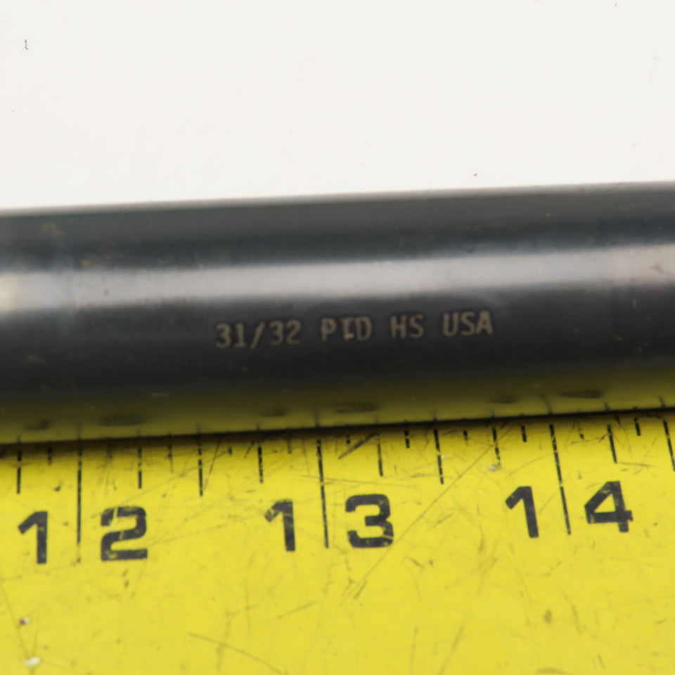 Precision Twist Drill 31/32 Coolant Thru 2 Flute Twist Drill 11" OAL