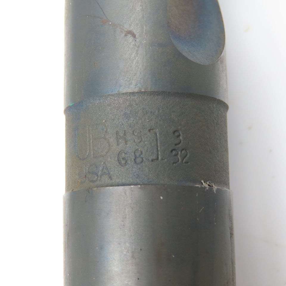 Precision Twist Drill 1-3/32 Coolant Thru 2 Flute Twist Drill 12" OAL