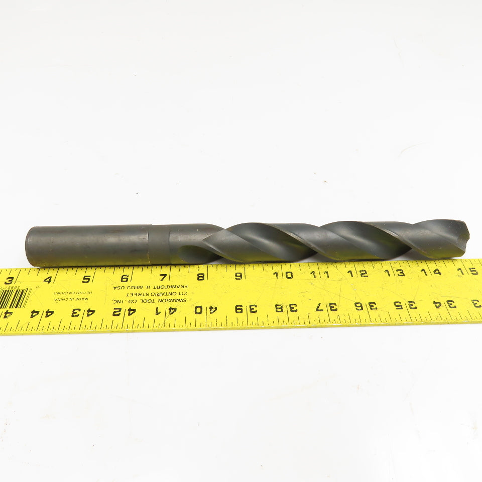 Precision Twist Drill 1-3/32 Coolant Thru 2 Flute Twist Drill 12" OAL