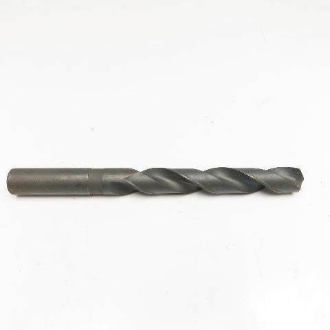 Precision Twist Drill 1-3/32 Coolant Thru 2 Flute Twist Drill 12" OAL