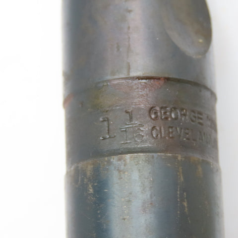 George Whalley 1-1/16" Coolant Thru 2 Flute Twist Drill 11-1/2" OAL