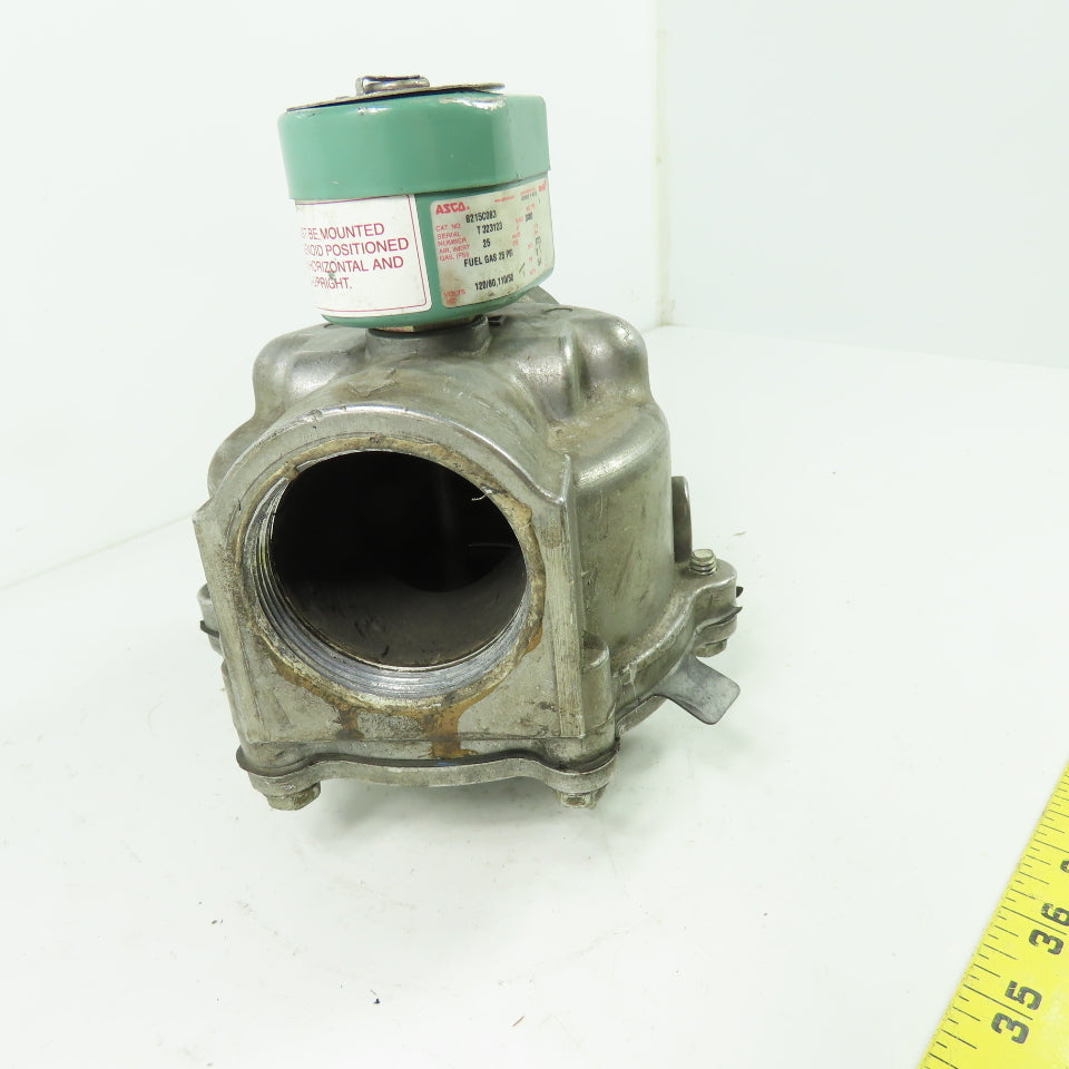 Asco 8215C083 2" Solenoid Gas Valve 25PSI 50/60Hz 120V Coil