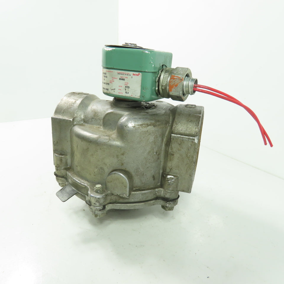 Asco 8215C083 2" Solenoid Gas Valve 25PSI 50/60Hz 120V Coil