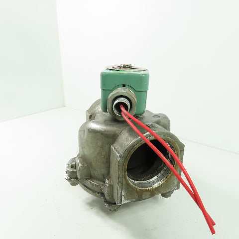 Asco 8215C083 2" Solenoid Gas Valve 25PSI 50/60Hz 120V Coil