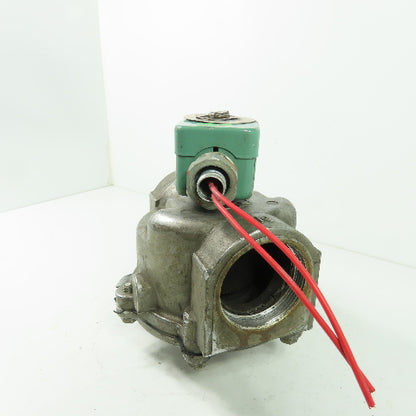 Asco 8215C083 2" Solenoid Gas Valve 25PSI 50/60Hz 120V Coil
