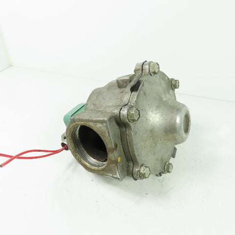 Asco 8215C083 2" Solenoid Gas Valve 25PSI 50/60Hz 120V Coil