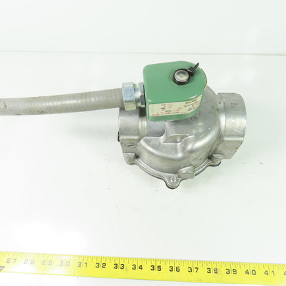 Asco 8215C083 2" Solenoid Gas Valve 25PSI 50/60Hz 120V Coil
