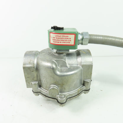 Asco 8215C083 2" Solenoid Gas Valve 25PSI 50/60Hz 120V Coil