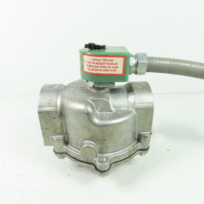 Asco 8215C083 2" Solenoid Gas Valve 25PSI 50/60Hz 120V Coil