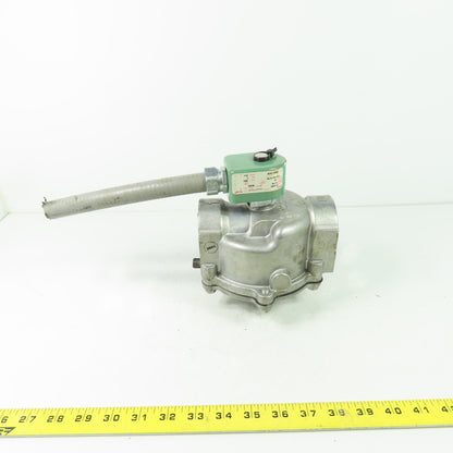 Asco 8215C083 2" Solenoid Gas Valve 25PSI 50/60Hz 120V Coil