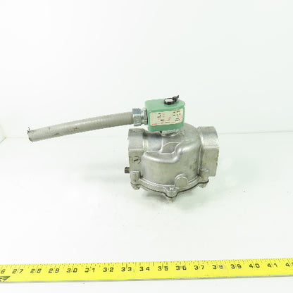 Asco 8215C083 2" Solenoid Gas Valve 25PSI 50/60Hz 120V Coil