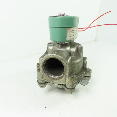 Asco 8215C073 1-1/2" Solenoid Gas Valve 25PSI 50/60Hz 120V Coil