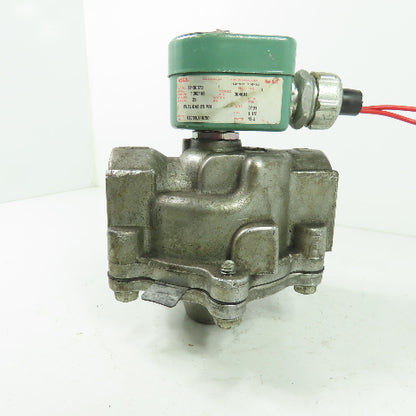 Asco 8215C073 1-1/2" Solenoid Gas Valve 25PSI 50/60Hz 120V Coil