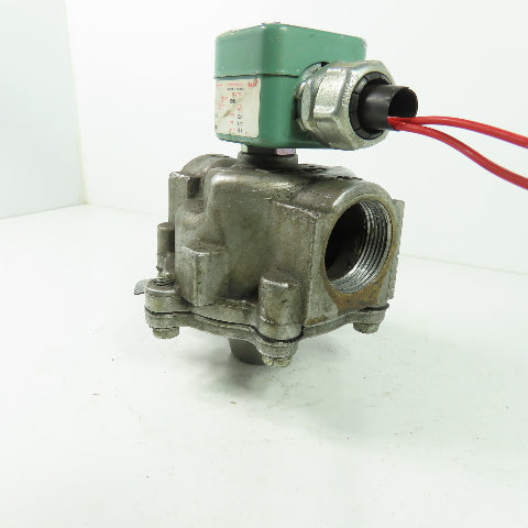Asco 8215C073 1-1/2" Solenoid Gas Valve 25PSI 50/60Hz 120V Coil