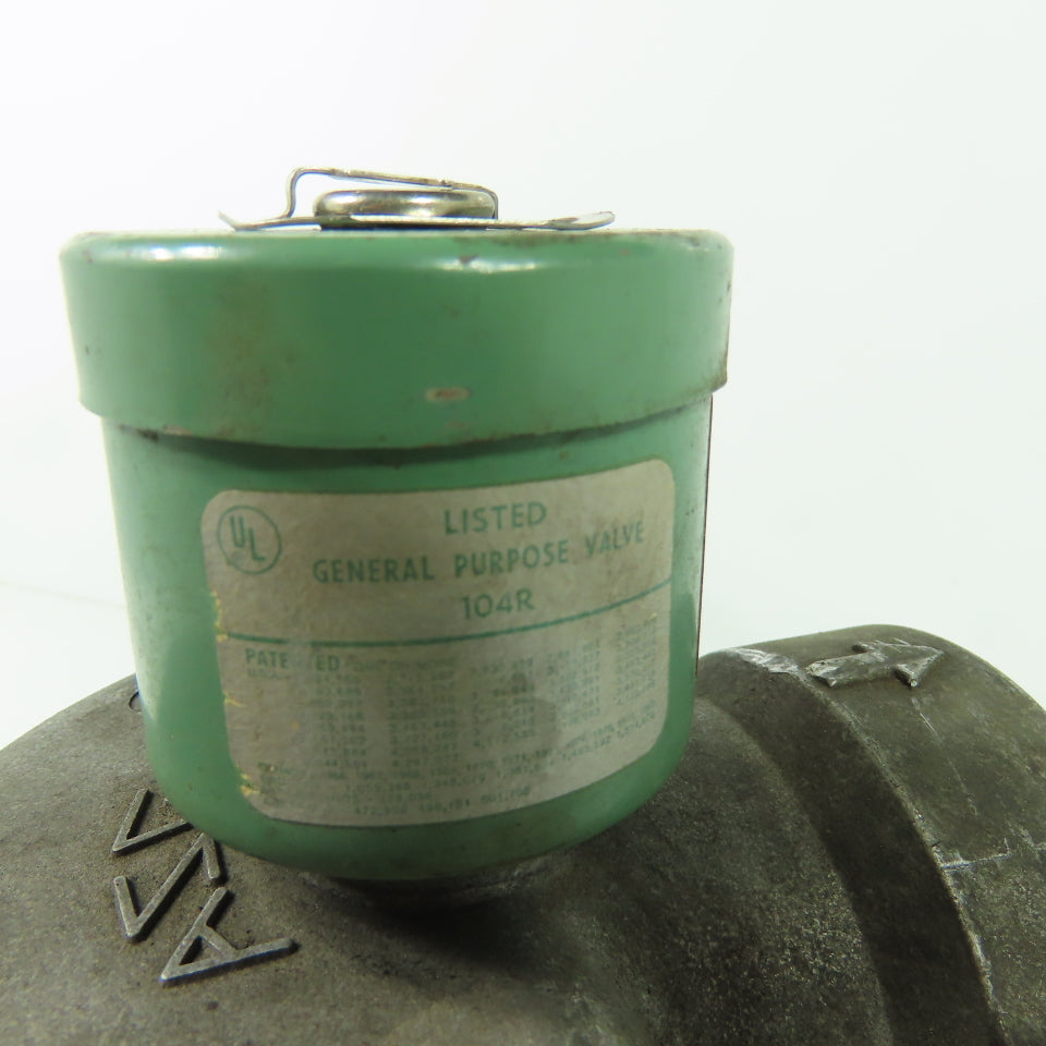Asco 104R 2" Solenoid Gas Valve 110V Coil