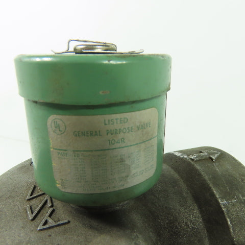 Asco 104R 2" Solenoid Gas Valve 110V Coil