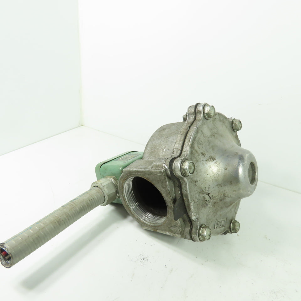 Asco 104R 2" Solenoid Gas Valve 110V Coil