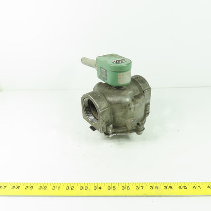 Asco 104R 2" Solenoid Gas Valve 110V Coil