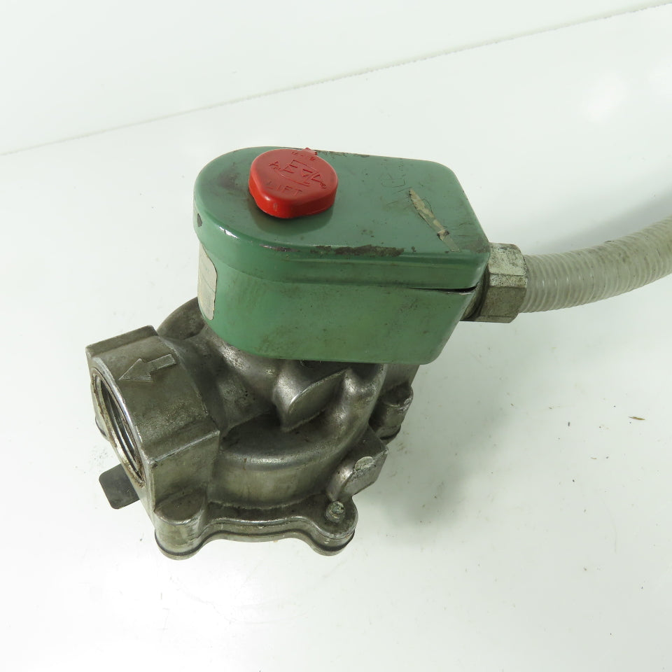 Asco 104R 1-1/4"" Solenoid Gas Valve 110V Coil