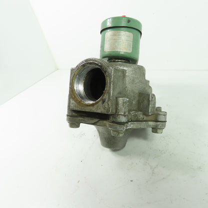 Asco 104R 1-1/4"" Solenoid Gas Valve 110V Coil
