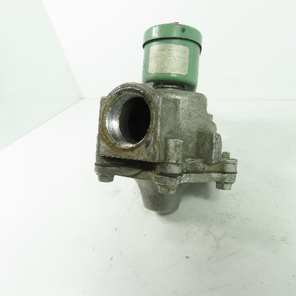 Asco 104R 1-1/4"" Solenoid Gas Valve 110V Coil