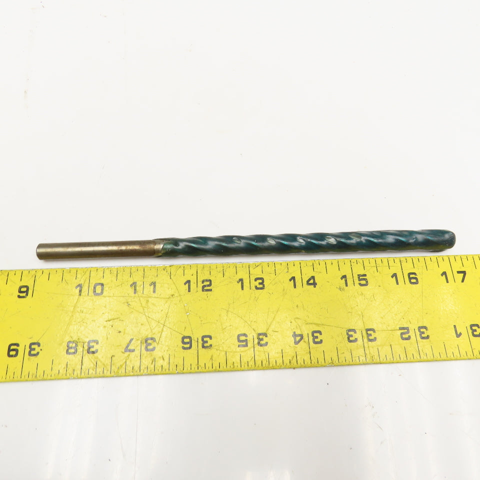 Liberty Special Tool Co. 21/64" Straight Shank Core Drill 4 Flute Twist 8" OAL